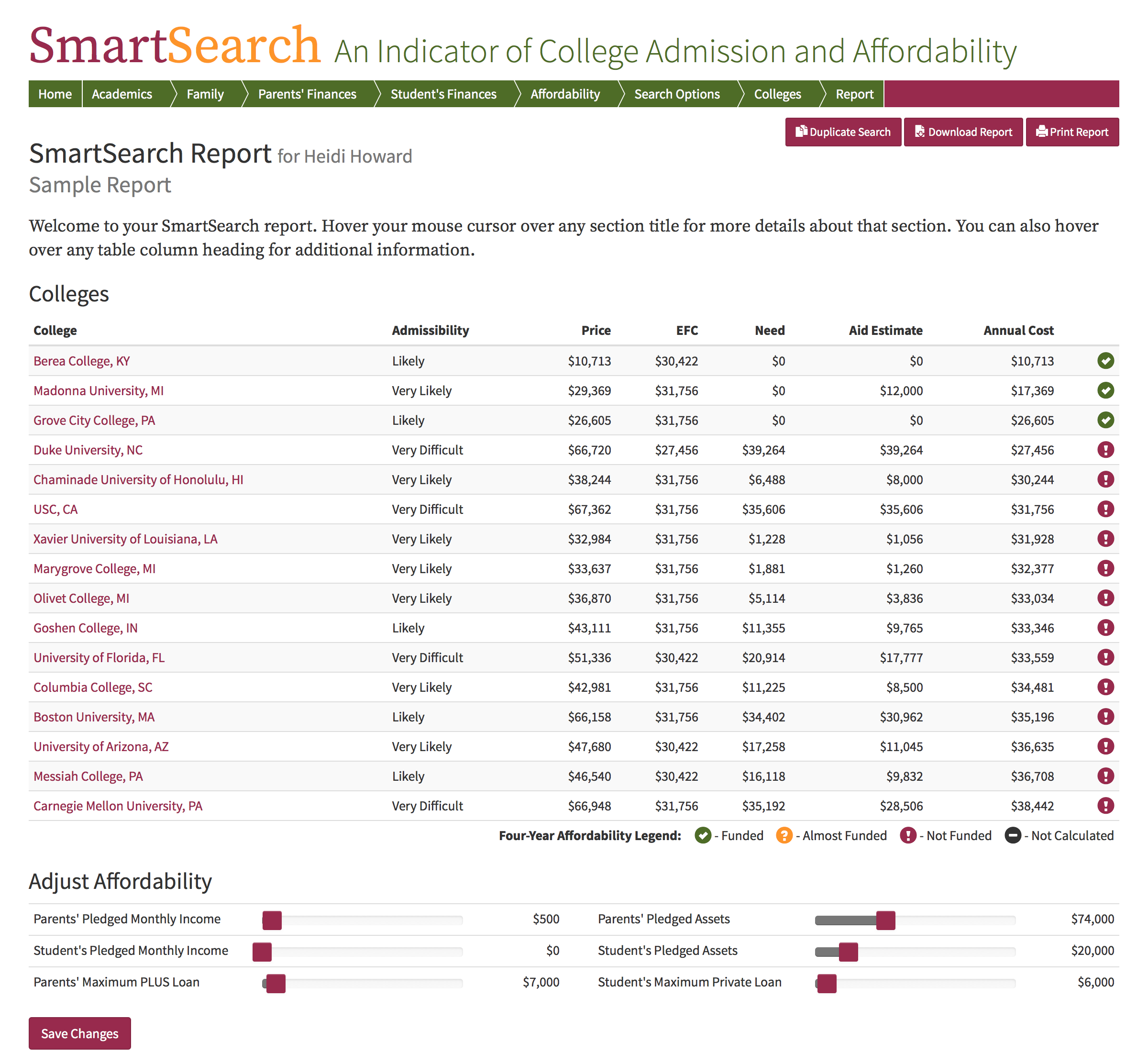 report-page